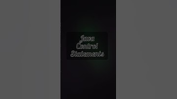 Java Control statements | control flow in Java | Java interview questions#viral #reels #shorts #java