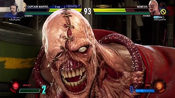 MvC Infinite: Week 2 Online Play pt50 - vs. Captain Marvel/Gamora