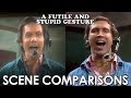 A Futile and Stupid Gesture (2018) - scene comparisons