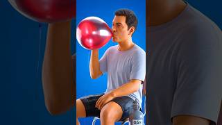 WHAT IF YOU BREATHE HELIUM GAS BLADDER 🎈#shorts