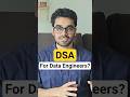 3 Step DSA Roadmap for Data Engineers 🚀 #faang #coding #dataengineering #dsa