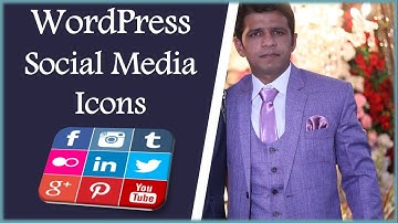 How to Add Social Media Icons in WordPress | Three Easy Ways in Urdu & Hindi