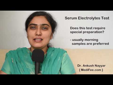 Serum Electrolytes Blood Test