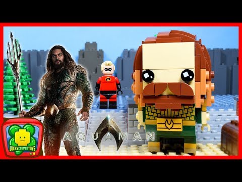Incredibles 2 Ep 7 - Aquaman Movie | Lego Stop Motion | Cartoon For Kids