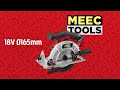 In action meec tools circular saw 18v 165mm