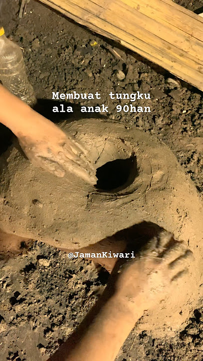 Tungku tradisional ala anak 90han #jamandulu #nostalgia #jamankiwari