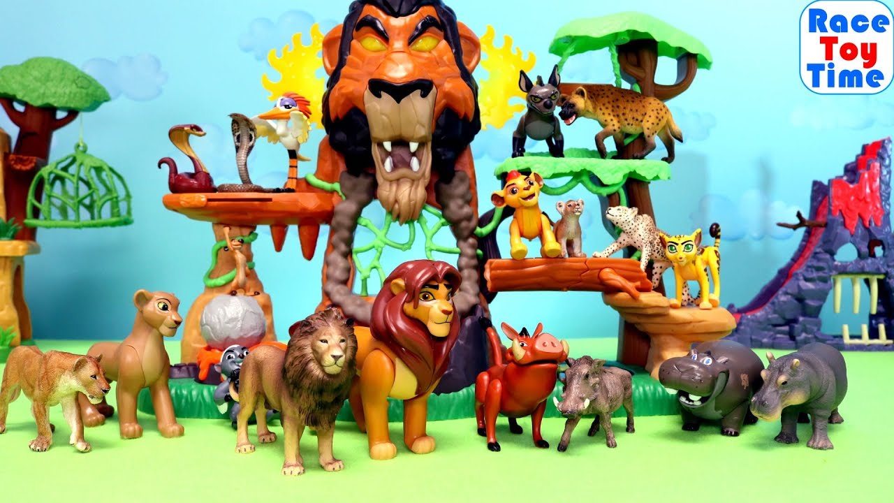 Lion Guard and Fun Animal Figures Toys For Kids - YouTube