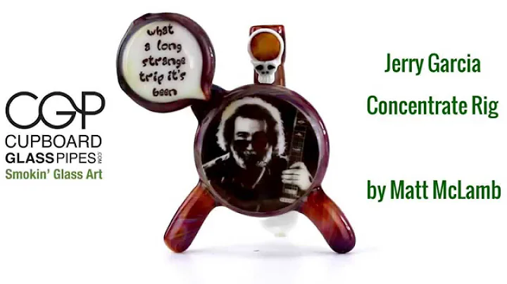 Jerry Garcia Concentrate Rig by Matt McLamb