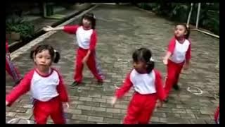 Senam Guru dan Anak Paud 2017