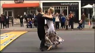 RAW VIDEO: Boston Marathon survivor dances across finish line after losing leg