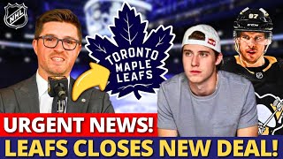 ANNOUNCED TODAY! LEAFS STAR ON PENGUINS! KYLE DUBAS CLOSE A BIG DEAL? MAPLE LEAFS NEWS