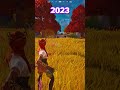 Fortnite 2023 VS 2017 😩 #short #fortnite #edit