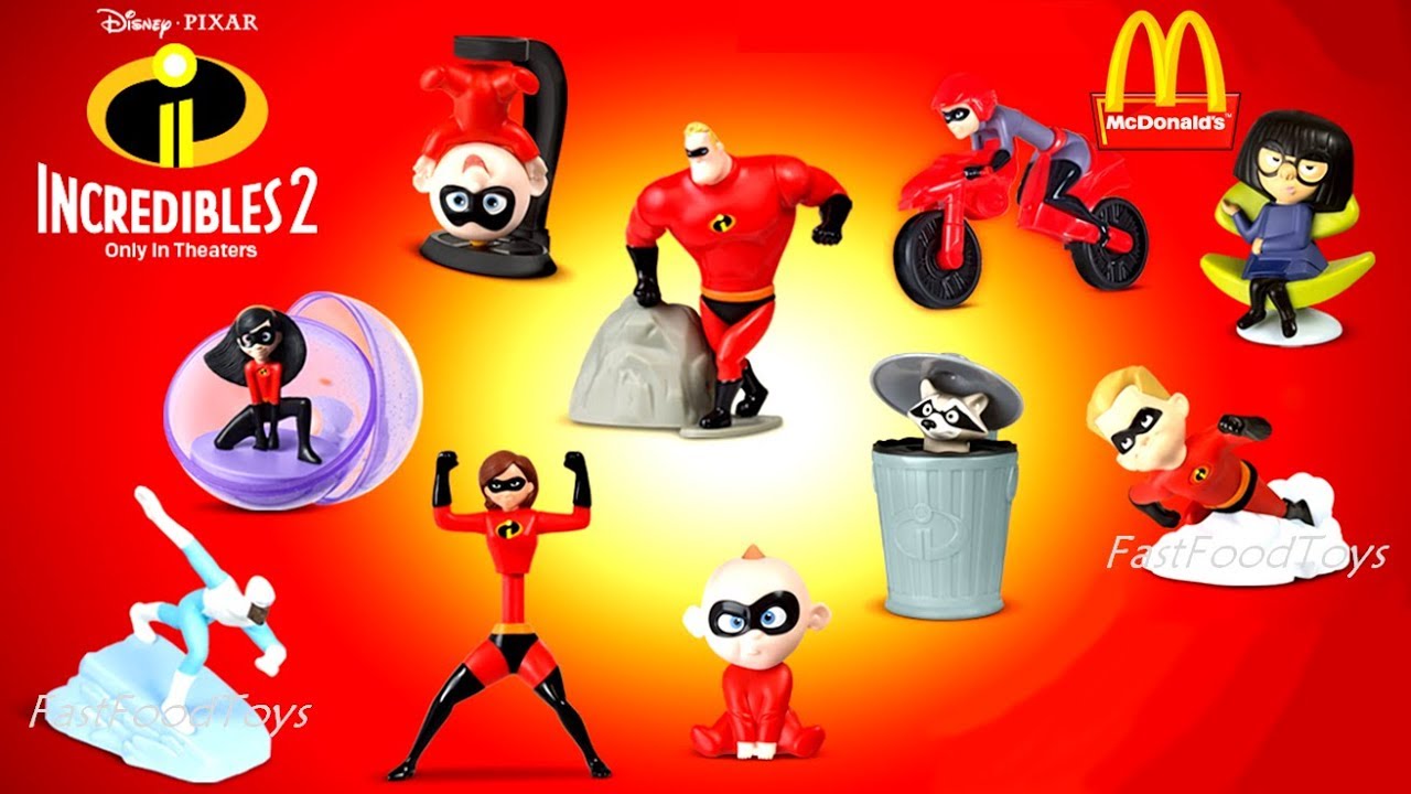 Details about   2018 McDonald's Incredibles 2 #6 FROZONE Happy Meal Toy 