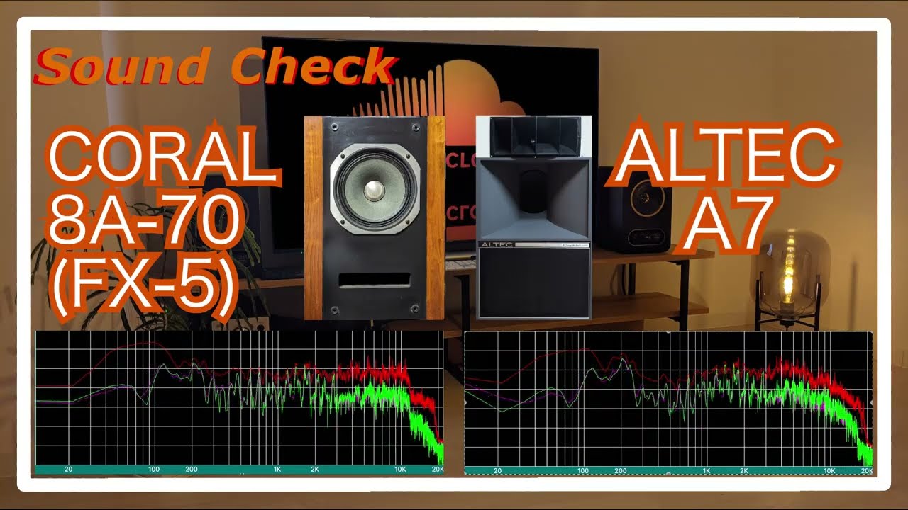 CORAL 8A-70(FX-5) vs ALTEC A7 [speaker Sound Comparison スピーカー