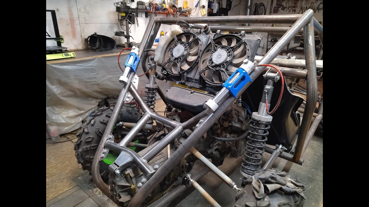 Самодельная Багги SV 2500 ( Крепления газовых бачков, изготовления ...