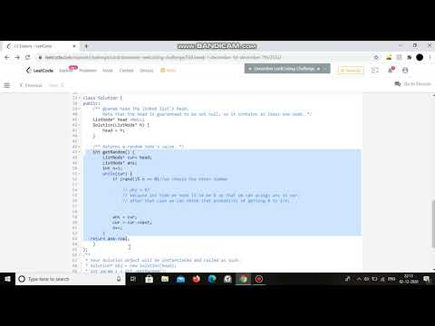 Linked List Random Node|| Leetcode December Daily Challenge