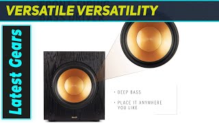 Klipsch Sub-100 Unleash Powerful Home Theater Bass