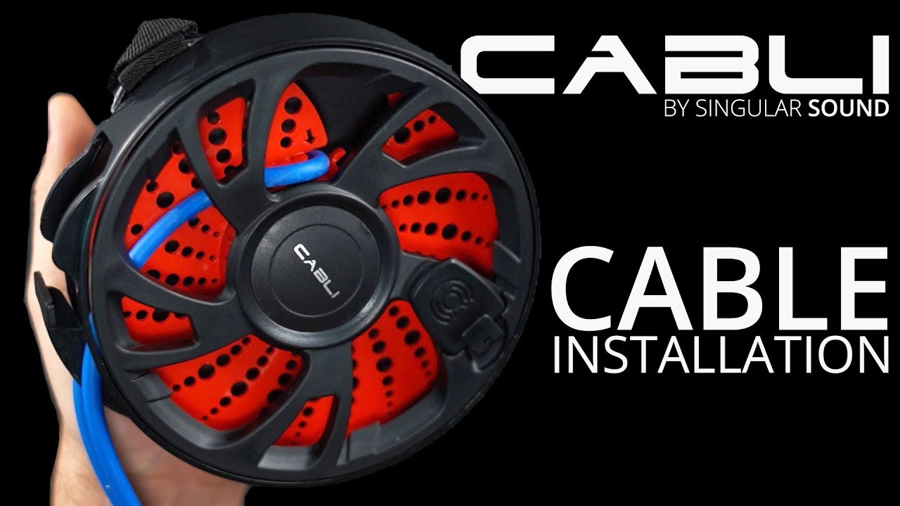 Singular Sound CABLI - Cable Installation - YouTube
