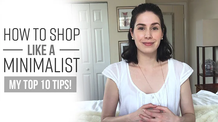 10 Tips for Minimalist Shopping: Easy Ideas to Build a Capsule Wardrobe | How to be a Minimalist