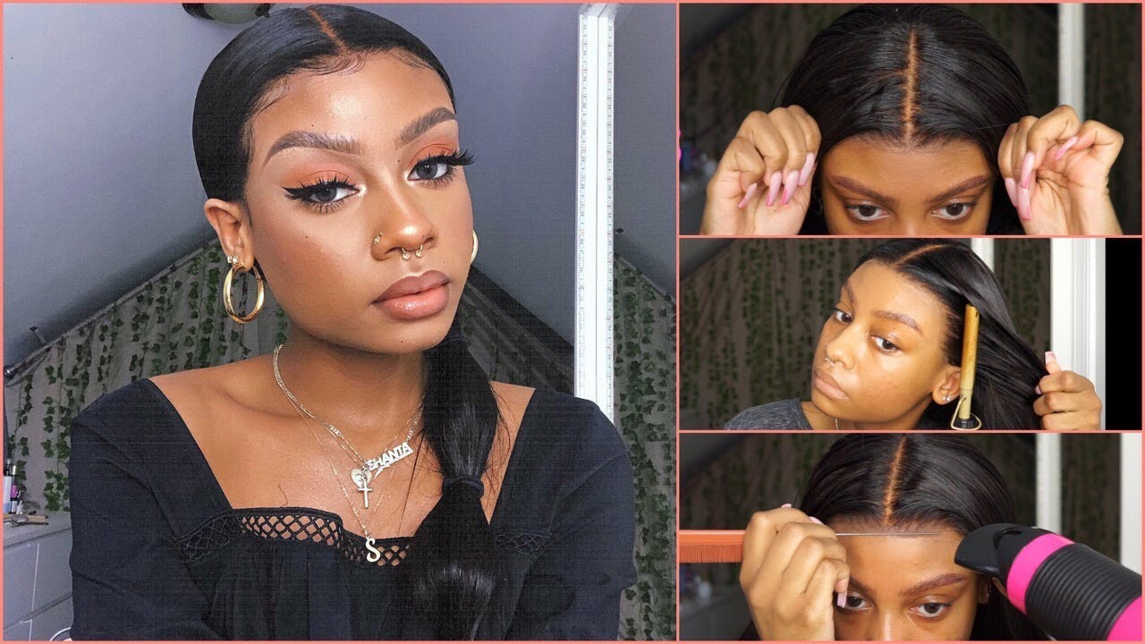 ♡ Watch Me Install My Frontal Wig ft. Nadula Hair ♡