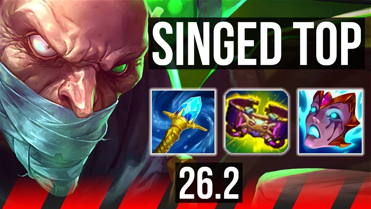 SINGED vs DARIUS (TOP) | BR Grandmaster | 26.2