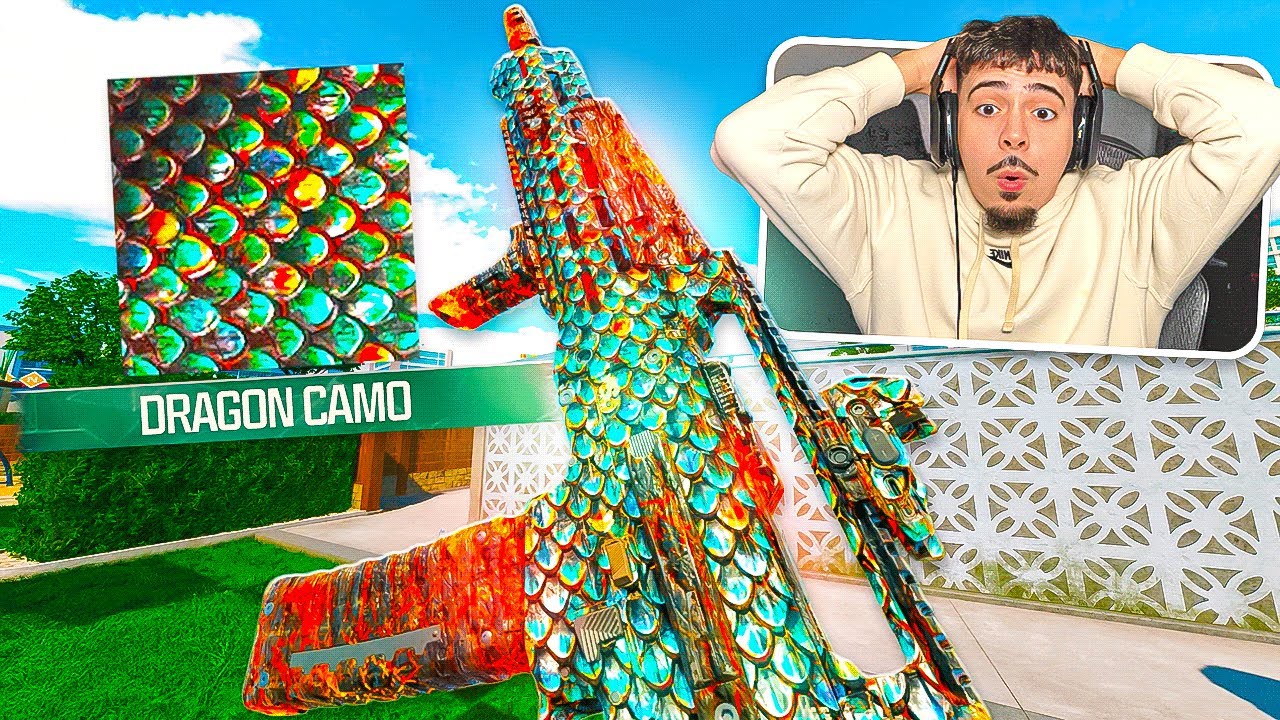 Я разблокировал камуфляж «Дракон» в BO7, и он АНИМИРОВАННЫЙ! (Престижный камуфляж для оружия)