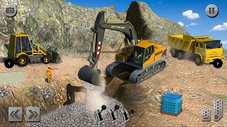Juego para niños de construcción simulación de excavadora || GAMEPLAY SAND EXCAVATOR SIMULATOR 3D screenshot 3