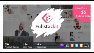 Celebrity Fullstackit - Bootstrap 4 Multipurpose HTML Templates | Themeforest Templates Profile