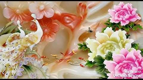 Tranh lụa dán tường 3D giả đá ngọc như thật, sang trọng với phong cách hoàng gia