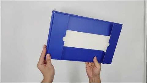 New designed collapsible box, saving space, make the production easier