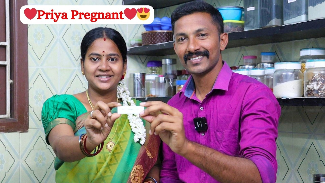 🤰🏻❤️We are Pregnant😍 | பல நாள் எதிர்பார்ப்பு நிறைவேறியது😍| Pregnancy Reveal Vlog | Vetri Priya Vlogs