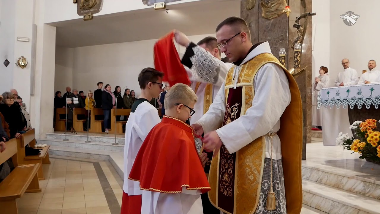 Przyjęcie do grona ministrantów