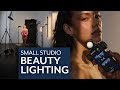 Beauty Photography Lighting in a Small Studio with Ab Sesay (2–6 Light Setup with Constant Lights)