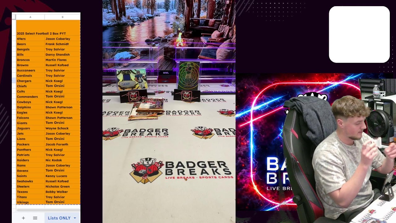 2025 Select Football 2 Box PYT