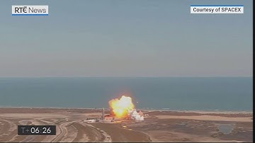 SpaceX Starship prototype rocket crashes in fireball