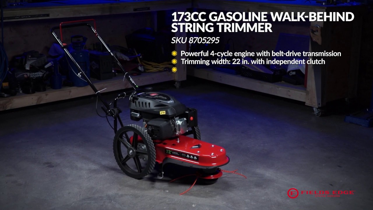 8705295 Fields Edge 173cc Gasoline Walk Behind String Trimmer 2020