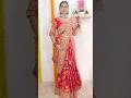 Bridal Saree Draping Style For Reception Wedding Day54 365 Sareedrapings Fashion Weddingattire