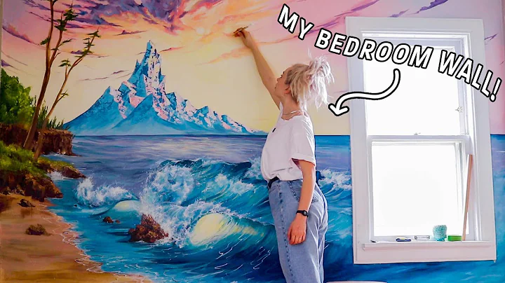 following the HARDEST bob ross tutorial on my bedr...