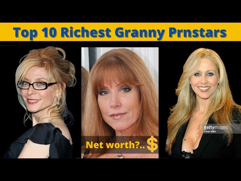 Top 10 Richest Granny Prnstars (Part 1) || Top 10 most beautiful granny Prnstars