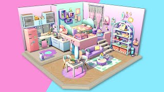 Pastel Pop | The Sims 4 - Speed Build (NO CC)
