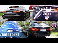 AUDI RS6 C8 600HP vs 608HP Alpina B5 | 0-250km/h ACCELERATION & 300km/h AUTOBAHN POV by AutoTopNL