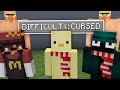 Minecraft but Last To Die In Hardest Difficulty WINS