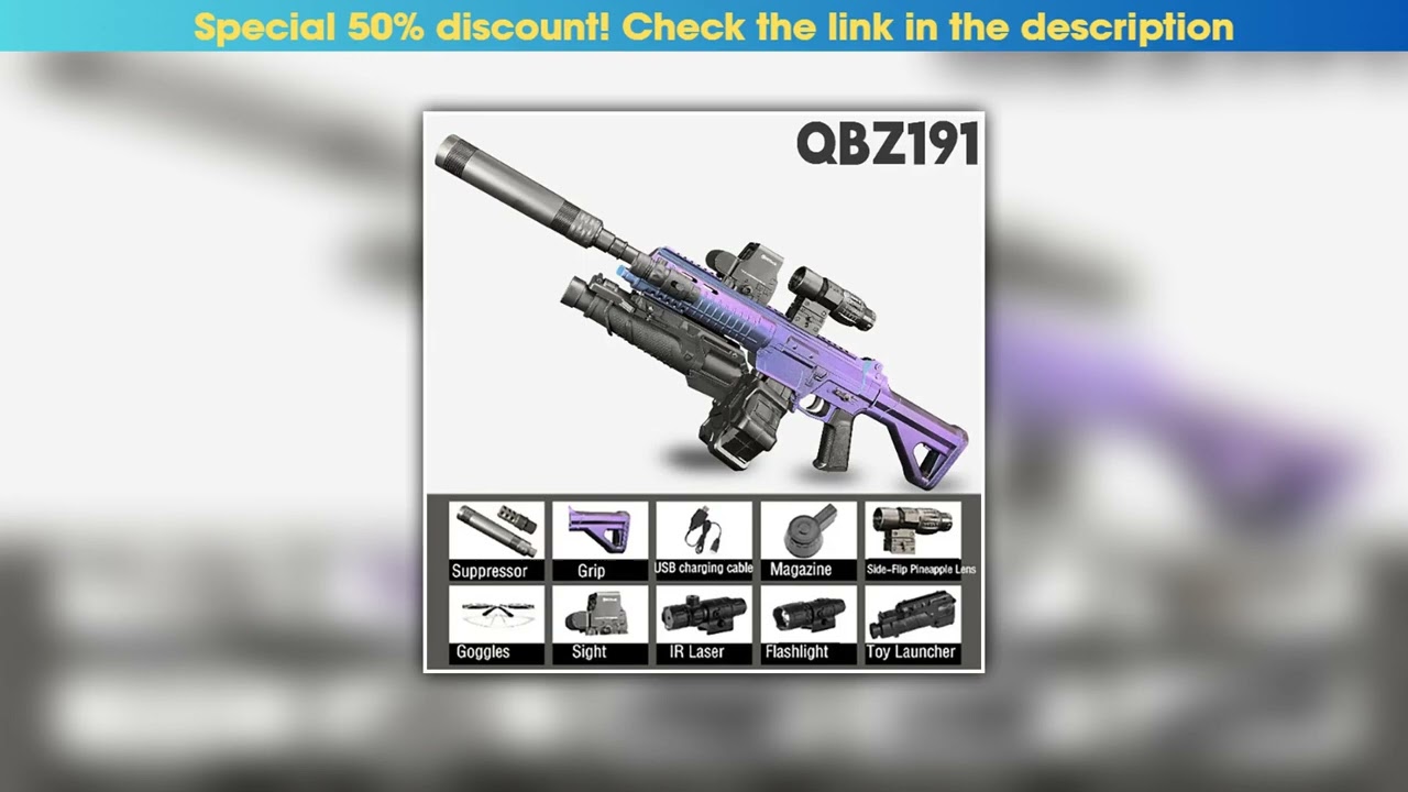 Flash Sale Gift-Ready M416 Gel Blasters: Electric Gel Ball Toy Gun with Eco-Friendly GEL Ammo for O