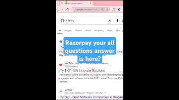 Razorpay KYC Rejected | Razorpay invoice generation Que & Ans? #viral #razorpay #infysky #shorts