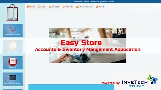 Easy Store POS | Point of Sale Application | Accounts & Inventory Management System