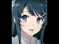 Mai Sakurajima Edit Rascal Does Not Dream Of Bunny Girl Senpai Anime Edit Mai Sakurajima Edit Rascal Does Not Dream Of Bunny Girl Senpai Anime Edit