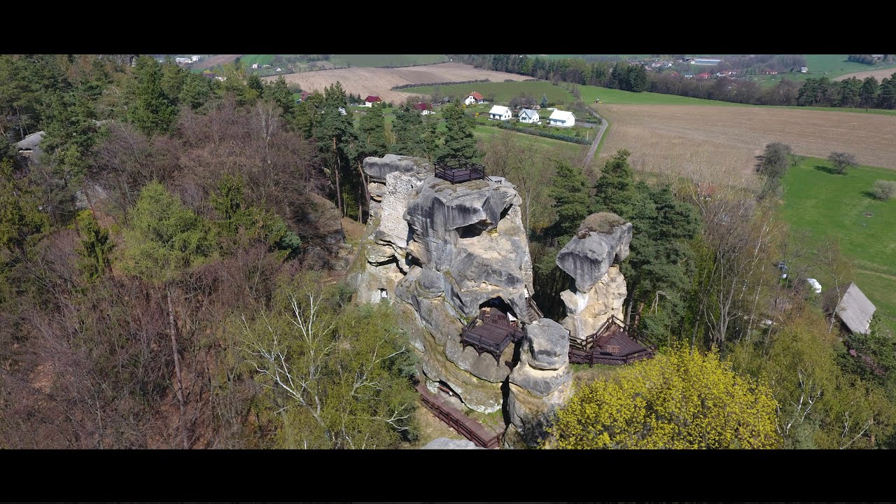 HRAD ROTŠTEJN DRONEM 4K | JARO | DRON VIDEO | DJI PHANTOM 4 | KAM NA VÝLET S MDM