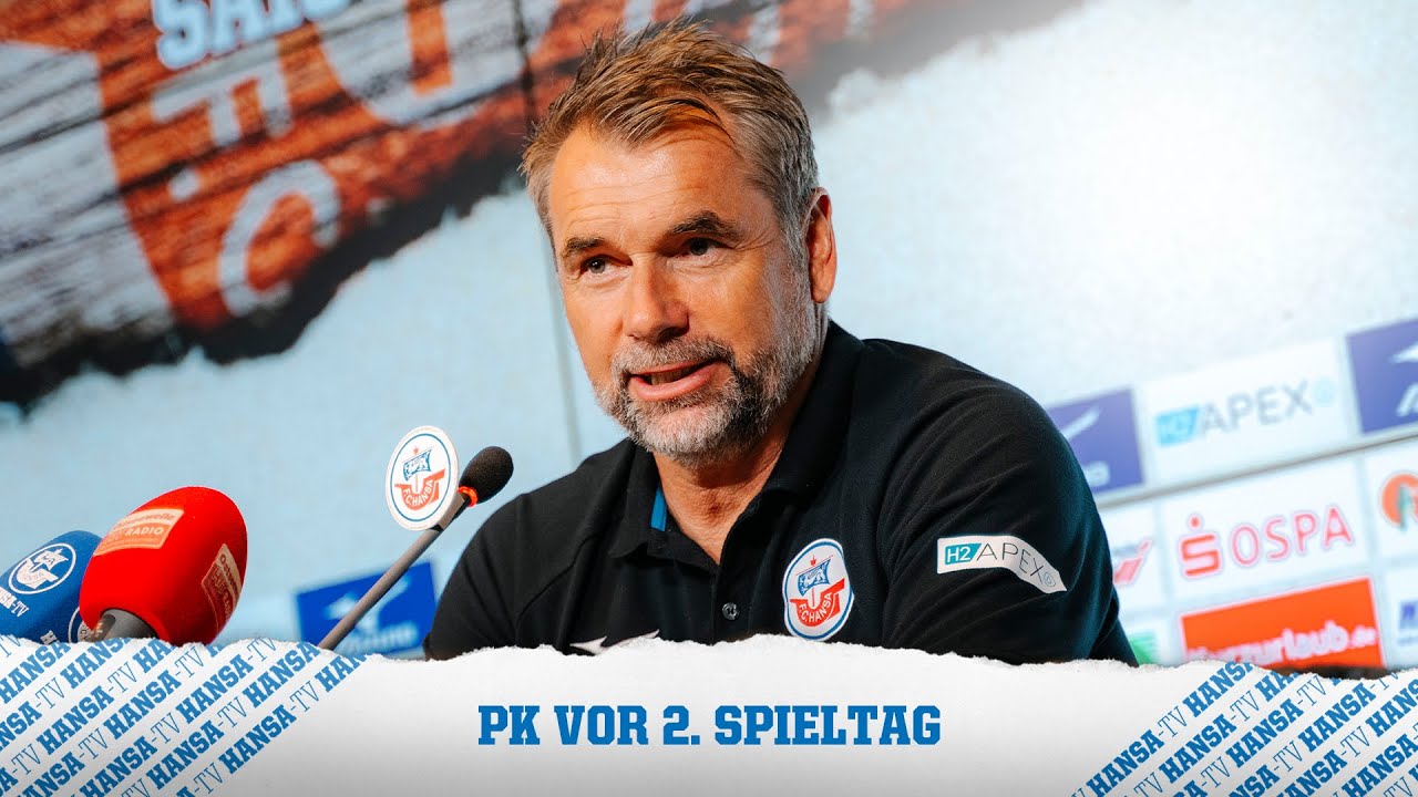 PK vor dem Spiel: SV Wehen Wiesbaden vs. F.C. Hansa Rostock