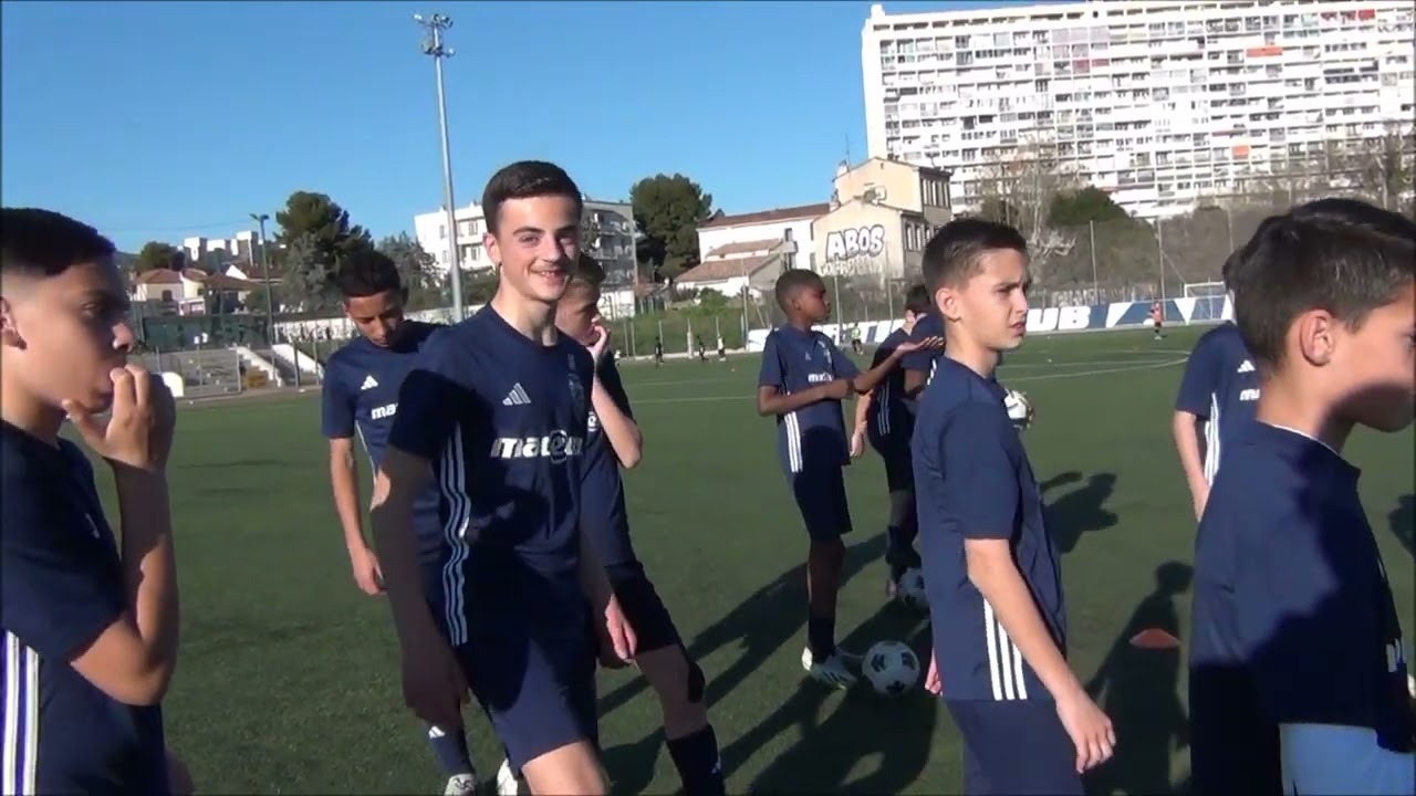 séances d'entrainements ses U13 Air Bel
