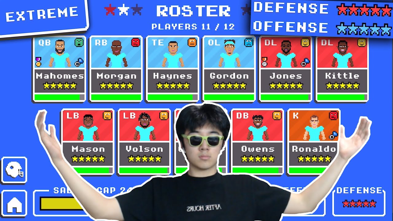 THE BEST TEAM ON RETRO BOWL! (ALL 5 STAR PLAYERS)